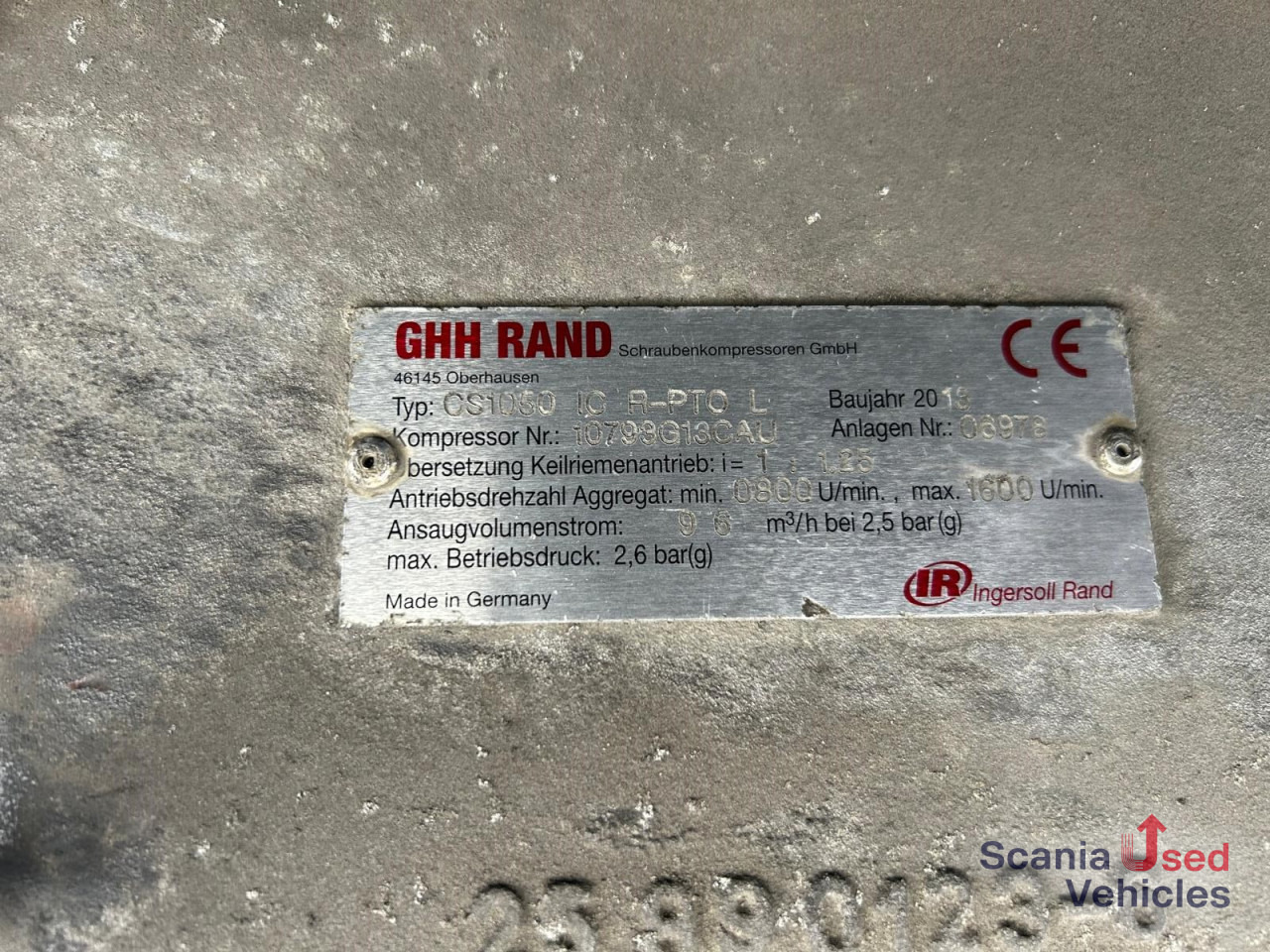 Vilkikas SCANIA R 500 A4x2NB Highline GHH Kompressor + Spitzer: foto 9