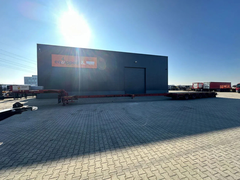 Broshuis 5ABSD-68/2, FIVE AXLE HYDRAULIC STEERED / 2x EXTENDABLE (27m) / SEMI LOW LOADER - Žemo profilio platforma puspriekabė: foto 3 Broshuis 5ABSD-68/2, FIVE AXLE HYDRAULIC STEERED / 2x EXTENDABLE (27m) / SEMI LOW LOADER - Žemo profilio platforma puspriekabė: foto 3