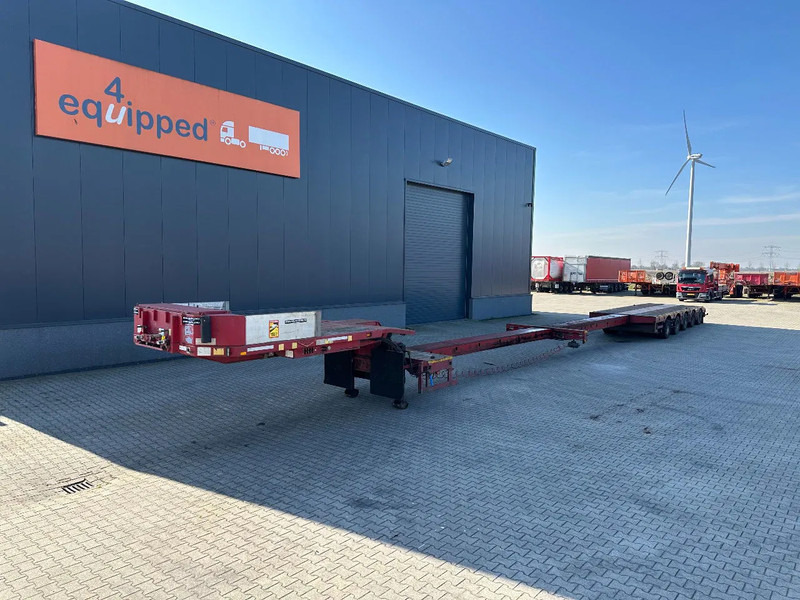 Broshuis 5ABSD-68/2, FIVE AXLE HYDRAULIC STEERED DOUBLE EXTENDABLE (27m) SEMI LOW LOADER - Žemo profilio platforma puspriekabė: foto 2 Broshuis 5ABSD-68/2, FIVE AXLE HYDRAULIC STEERED DOUBLE EXTENDABLE (27m) SEMI LOW LOADER - Žemo profilio platforma puspriekabė: foto 2