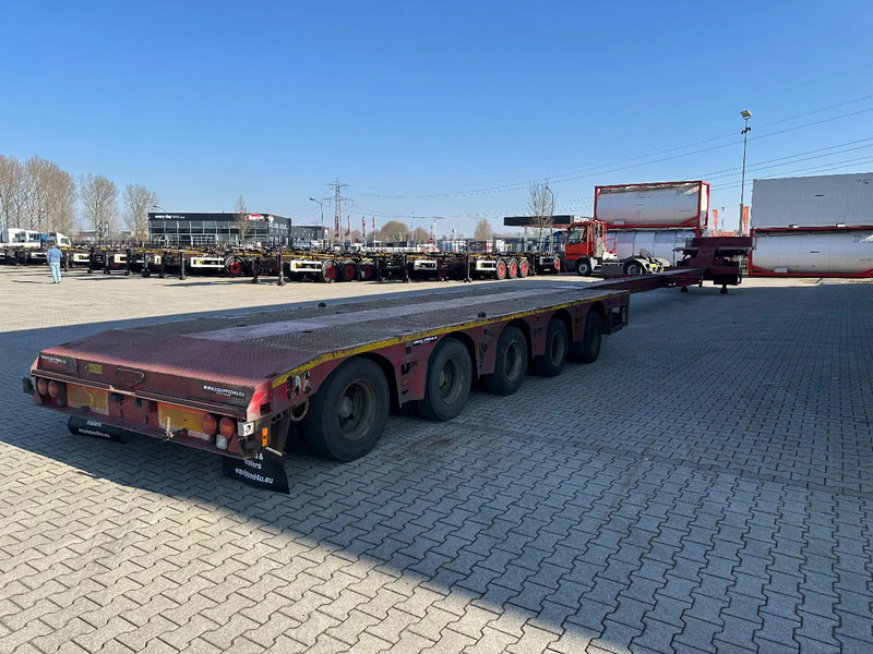 Broshuis 5ABSD-68/2, FIVE AXLE HYDRAULIC STEERED DOUBLE EXTENDABLE (27m) SEMI LOW LOADER - Žemo profilio platforma puspriekabė: foto 5 Broshuis 5ABSD-68/2, FIVE AXLE HYDRAULIC STEERED DOUBLE EXTENDABLE (27m) SEMI LOW LOADER - Žemo profilio platforma puspriekabė: foto 5