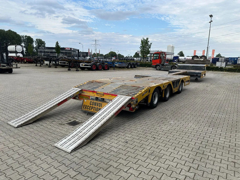 Broshuis E-2190/27 lowloader, wheel well, 4,1m extendable, steering axle - Žemo profilio platforma puspriekabė: foto 5 Broshuis E-2190/27 lowloader, wheel well, 4,1m extendable, steering axle - Žemo profilio platforma puspriekabė: foto 5