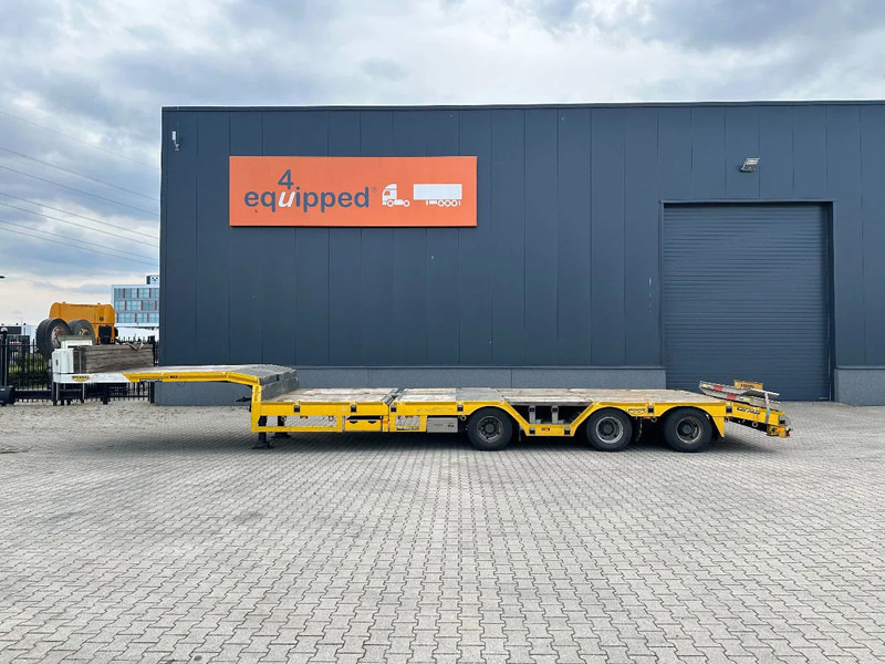 Broshuis E-2190/27 lowloader, wheel well, 4,1m extendable, steering axle - Žemo profilio platforma puspriekabė: foto 2 Broshuis E-2190/27 lowloader, wheel well, 4,1m extendable, steering axle - Žemo profilio platforma puspriekabė: foto 2