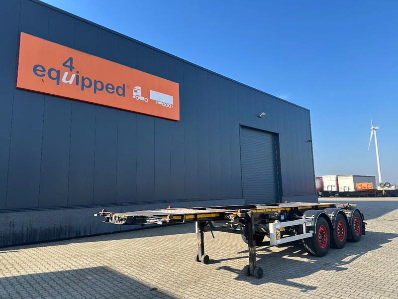 Burg 20FT / 20FT SWAP ADR, 3.690kg, SAF INTRADISC, 2 liftassen, APK/ADR: 9/2025 - Konteineris-vežimus/ Sukeisti kūną puspriekabė: foto 1 Burg 20FT / 20FT SWAP ADR, 3.690kg, SAF INTRADISC, 2 liftassen, APK/ADR: 9/2025 - Konteineris-vežimus/ Sukeisti kūną puspriekabė: foto 1