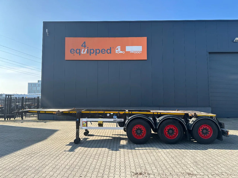 Burg 20FT / 20FT SWAP ADR, 3.690kg, SAF INTRADISC, 2 liftassen, APK/ADR: 9/2025 - Konteineris-vežimus/ Sukeisti kūną puspriekabė: foto 2 Burg 20FT / 20FT SWAP ADR, 3.690kg, SAF INTRADISC, 2 liftassen, APK/ADR: 9/2025 - Konteineris-vežimus/ Sukeisti kūną puspriekabė: foto 2