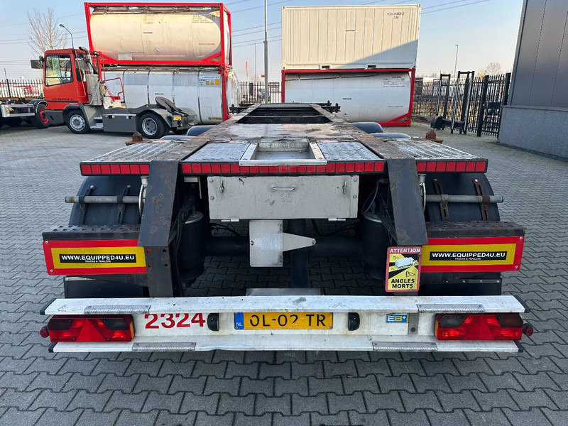 Burg 20FT + 20FT SWAP ADR (EX/II, EX/III, FL, AT) Chassis, empty weight: 3.690kg, SAF INTRADISC, 2x Liftaxle, NL-chassis - Konteineris-vežimus/ Sukeisti kūną puspriekabė: foto 4 Burg 20FT + 20FT SWAP ADR (EX/II, EX/III, FL, AT) Chassis, empty weight: 3.690kg, SAF INTRADISC, 2x Liftaxle, NL-chassis - Konteineris-vežimus/ Sukeisti kūną puspriekabė: foto 4