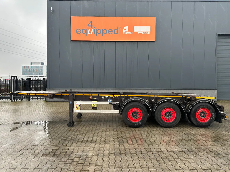 Burg 20FT ADR (EX/II, EX/III, FL, AT), Leergewicht: 3.690kg, SAF INTRADISC, 2x Liftachse, ALCOA, NL-Chassis, APK/ADR: 02-2026 - Konteineris-vežimus/ Sukeisti kūną puspriekabė: foto 2 Burg 20FT ADR (EX/II, EX/III, FL, AT), Leergewicht: 3.690kg, SAF INTRADISC, 2x Liftachse, ALCOA, NL-Chassis, APK/ADR: 02-2026 - Konteineris-vežimus/ Sukeisti kūną puspriekabė: foto 2