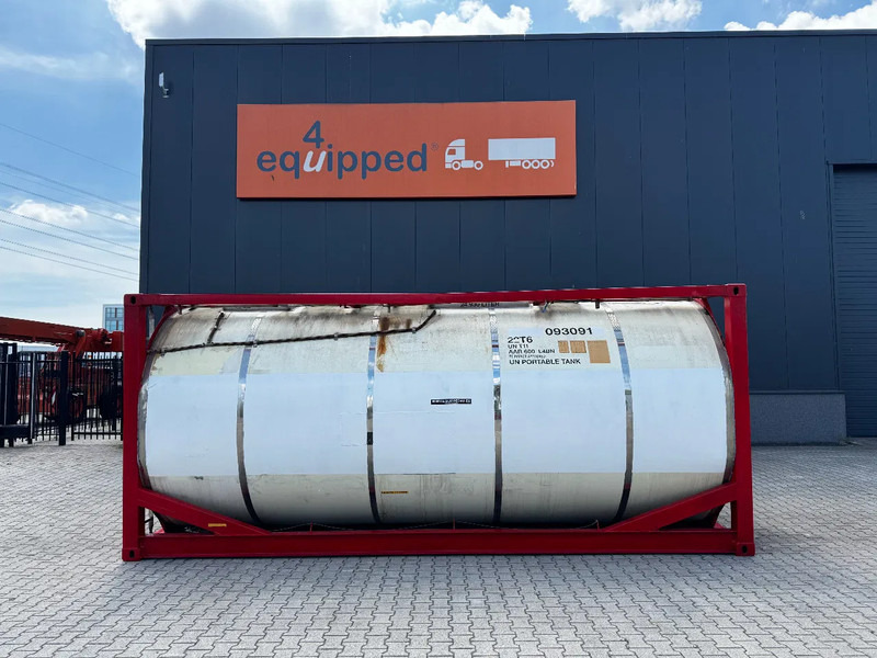 CIMC ISO, 24.940L, 20FT ISO, UN Portable T11, L4BN, payload: 32.170kg - Sandėliavimo talpykla: foto 2 CIMC ISO, 24.940L, 20FT ISO, UN Portable T11, L4BN, payload: 32.170kg - Sandėliavimo talpykla: foto 2