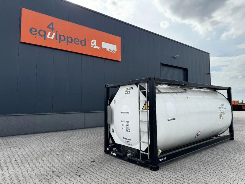 CIMC TOP: 2022, 20FT ISO, 25.030L, L4BN, UN Portable, T11, test:01 -2027 - Sandėliavimo talpykla: foto 1 CIMC TOP: 2022, 20FT ISO, 25.030L, L4BN, UN Portable, T11, test:01 -2027 - Sandėliavimo talpykla: foto 1