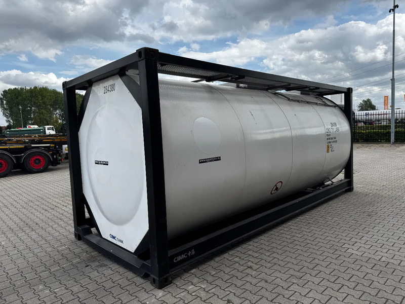 CIMC TOP: 2022, 20FT ISO, 25.030L, L4BN, UN Portable, T11, test: 09-2026 - Sandėliavimo talpykla: foto 5 CIMC TOP: 2022, 20FT ISO, 25.030L, L4BN, UN Portable, T11, test: 09-2026 - Sandėliavimo talpykla: foto 5