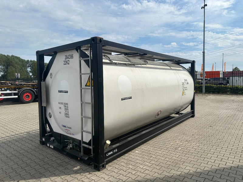 CIMC TOP: 2022, 20FT ISO, 25.030L, L4BN, UN Portable, T11, test: 1-2027 - Sandėliavimo talpykla: foto 5 CIMC TOP: 2022, 20FT ISO, 25.030L, L4BN, UN Portable, T11, test: 1-2027 - Sandėliavimo talpykla: foto 5