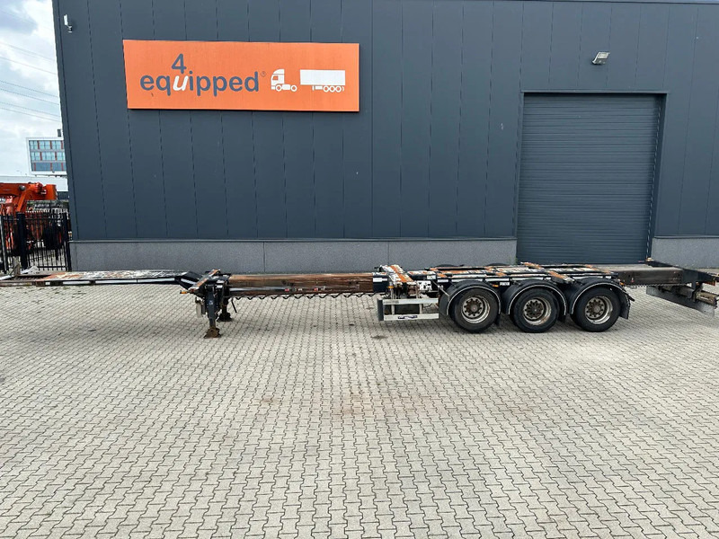 D-Tec FLEXITRAILER, 45FT HC MULTI, SAF + drum, liftaxle, NL-chassis - Konteineris-vežimus/ Sukeisti kūną puspriekabė: foto 3 D-Tec FLEXITRAILER, 45FT HC MULTI, SAF + drum, liftaxle, NL-chassis - Konteineris-vežimus/ Sukeisti kūną puspriekabė: foto 3