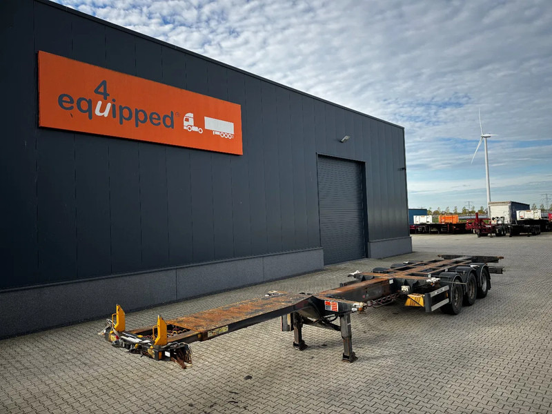 D-Tec FT-43-03V 45FT High Cube MULTI / BPW + DRUM / LIFTAXLE / NL-CHASSIS - Konteineris-vežimus/ Sukeisti kūną puspriekabė: foto 1 D-Tec FT-43-03V 45FT High Cube MULTI / BPW + DRUM / LIFTAXLE / NL-CHASSIS - Konteineris-vežimus/ Sukeisti kūną puspriekabė: foto 1