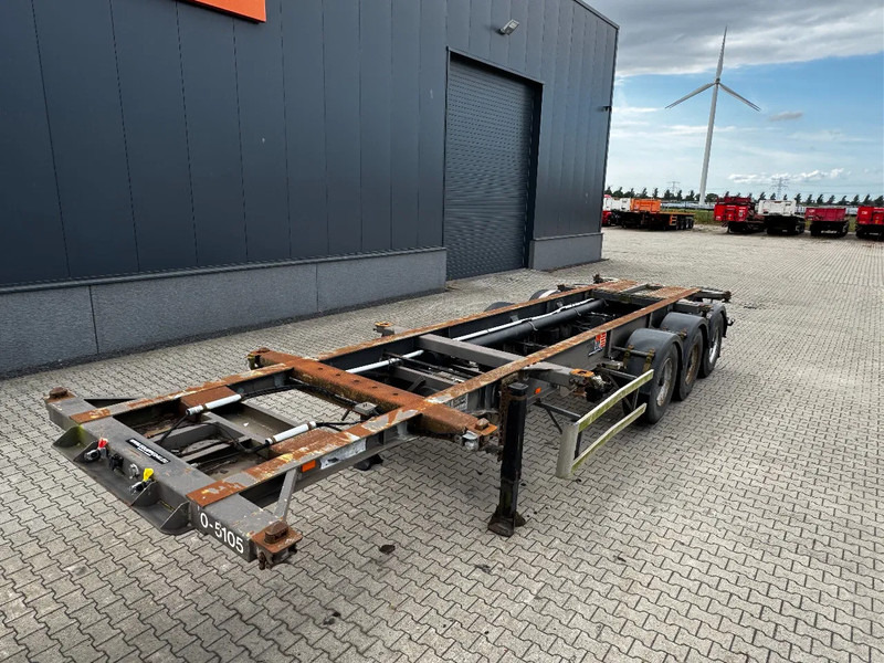 DESOT nice 20FT/30FT ADR-Chassis for SMALL PRICE, liftaxle, 5 twistlocks arms - Konteineris-vežimus/ Sukeisti kūną puspriekabė: foto 4 DESOT nice 20FT/30FT ADR-Chassis for SMALL PRICE, liftaxle, 5 twistlocks arms - Konteineris-vežimus/ Sukeisti kūną puspriekabė: foto 4