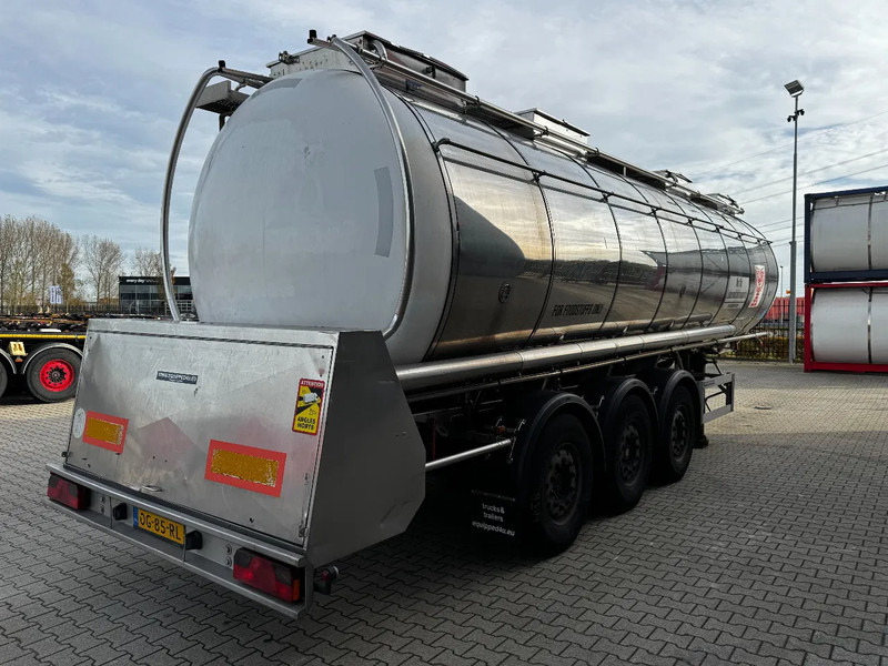 Feldbinder LEBENSMITTEL / LEVENSMIDDELEN FOOD / 33.500L / 3-COMP / PUMPE / INOX / NL-trailer / APK: 10-2026 - Puspriekabė cisterna: foto 3 Feldbinder LEBENSMITTEL / LEVENSMIDDELEN FOOD / 33.500L / 3-COMP / PUMPE / INOX / NL-trailer / APK: 10-2026 - Puspriekabė cisterna: foto 3