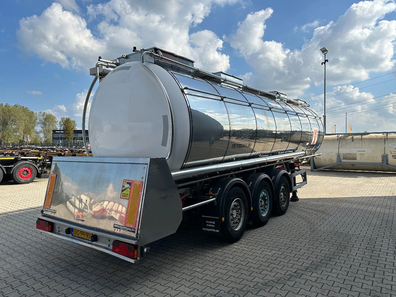 Feldbinder LEBENSMITTEL / LEVENSMIDDELEN FOOD / 33.500L / 3-COMP / PUMPE / NL-trailer / APK: 09-2026 - Puspriekabė cisterna: foto 3 Feldbinder LEBENSMITTEL / LEVENSMIDDELEN FOOD / 33.500L / 3-COMP / PUMPE / NL-trailer / APK: 09-2026 - Puspriekabė cisterna: foto 3
