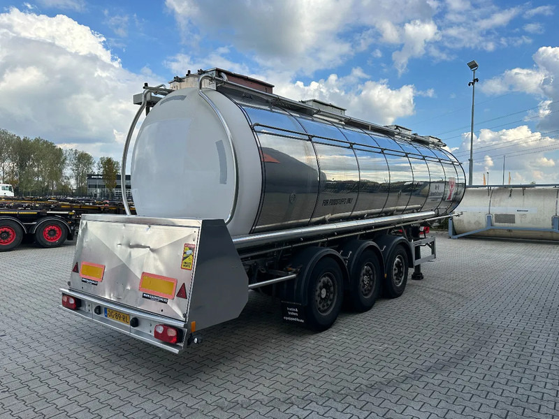 Feldbinder LEVENSMIDDELEN / FOOD / LEBENSMITTEL / 33.500L / 3-COMP / POMP / NL-trailer / APK: 03-2026 - Puspriekabė cisterna: foto 3 Feldbinder LEVENSMIDDELEN / FOOD / LEBENSMITTEL / 33.500L / 3-COMP / POMP / NL-trailer / APK: 03-2026 - Puspriekabė cisterna: foto 3