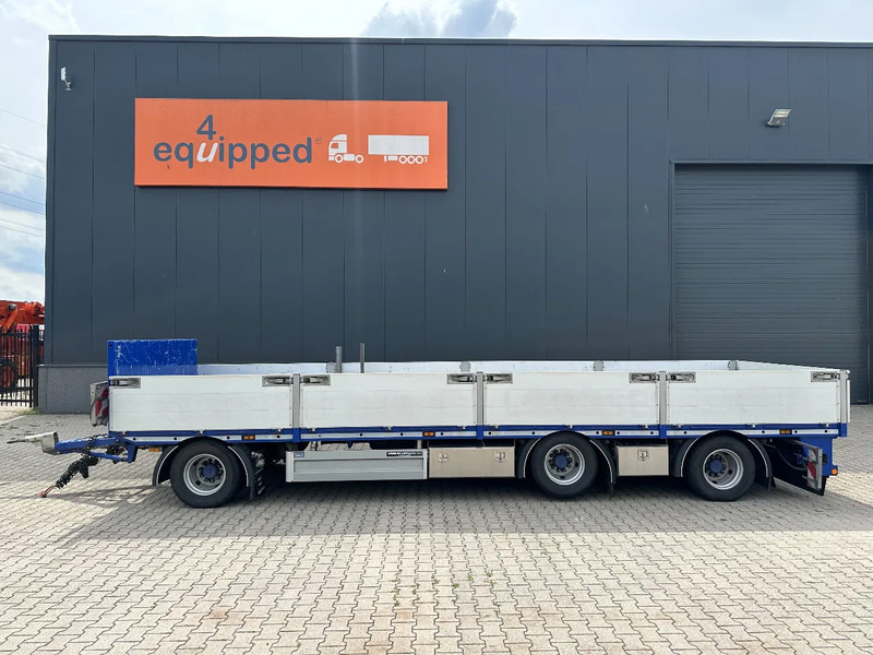 Floor zeer mooie AXD.330 3-assige aanhanger met alu zijborden, rongpotten, liftas, geschoopeerd, NL-aanhanger - Platforminė/ Bortinė priekaba: foto 3 Floor zeer mooie AXD.330 3-assige aanhanger met alu zijborden, rongpotten, liftas, geschoopeerd, NL-aanhanger - Platforminė/ Bortinė priekaba: foto 3
