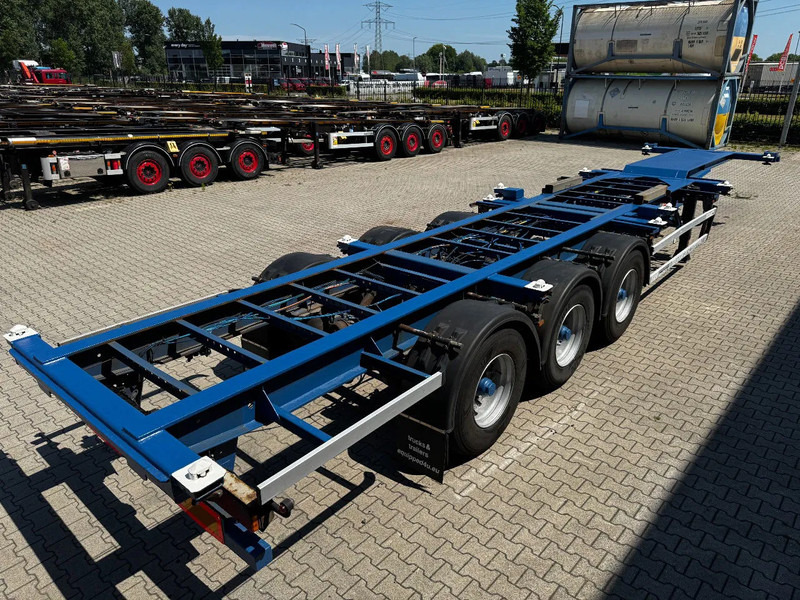 Groenewegen 40FT HC-chassis, BPW+Drum, liftaxle, NL-Chassis - Konteineris-vežimus/ Sukeisti kūną puspriekabė: foto 3 Groenewegen 40FT HC-chassis, BPW+Drum, liftaxle, NL-Chassis - Konteineris-vežimus/ Sukeisti kūną puspriekabė: foto 3