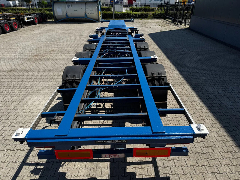Groenewegen 40FT HC-chassis, BPW+Drum, liftaxle, NL-Chassis - Konteineris-vežimus/ Sukeisti kūną puspriekabė: foto 4 Groenewegen 40FT HC-chassis, BPW+Drum, liftaxle, NL-Chassis - Konteineris-vežimus/ Sukeisti kūną puspriekabė: foto 4