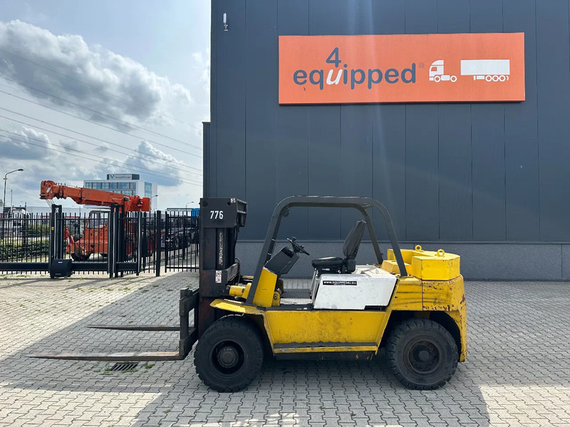 Jungheinrich YALE DFG 75 FORKLIFT, 8000KG, height: 225cm, triplex, 6 cil. diesel, 8.262hrs - Dyzelinis krautuvas: foto 3 Jungheinrich YALE DFG 75 FORKLIFT, 8000KG, height: 225cm, triplex, 6 cil. diesel, 8.262hrs - Dyzelinis krautuvas: foto 3