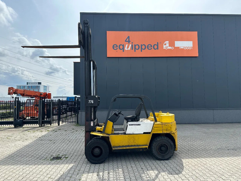 Jungheinrich YALE DFG 75 FORKLIFT, 8000KG, height: 225cm, triplex, 6 cil. diesel, 8.262hrs - Dyzelinis krautuvas: foto 4 Jungheinrich YALE DFG 75 FORKLIFT, 8000KG, height: 225cm, triplex, 6 cil. diesel, 8.262hrs - Dyzelinis krautuvas: foto 4