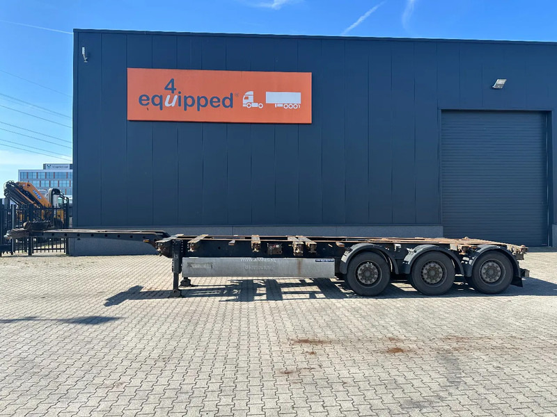 Krone 45FT HC, disc, extendable front+ rear+ bumper, NL-chassis - Konteineris-vežimus/ Sukeisti kūną puspriekabė: foto 3 Krone 45FT HC, disc, extendable front+ rear+ bumper, NL-chassis - Konteineris-vežimus/ Sukeisti kūną puspriekabė: foto 3