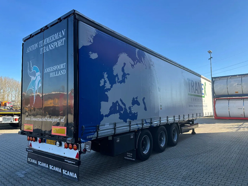 Krone BPW + Trommelbremsen / Innenhöhe 2.75m / Rungtasschen / NL-Auflieger - Tentinė puspriekabė: foto 3 Krone BPW + Trommelbremsen / Innenhöhe 2.75m / Rungtasschen / NL-Auflieger - Tentinė puspriekabė: foto 3