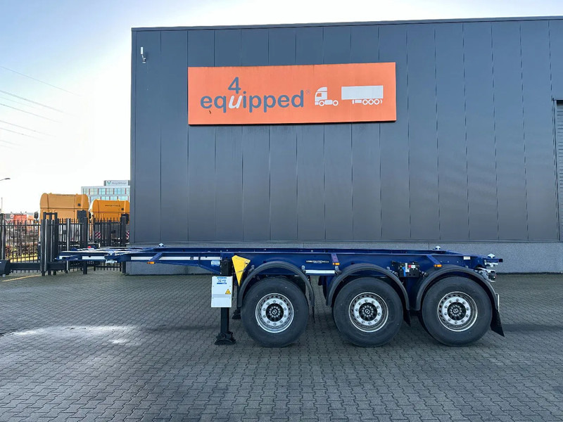 Krone NEW / DIRECT AVAILABLE 20FT ADR-CHASSIS, EMPTY WEIGHT: 3.470kg, DISCBRAKES, LIFTAXLE, 2x available - Konteineris-vežimus/ Sukeisti kūną puspriekabė: foto 2 Krone NEW / DIRECT AVAILABLE 20FT ADR-CHASSIS, EMPTY WEIGHT: 3.470kg, DISCBRAKES, LIFTAXLE, 2x available - Konteineris-vežimus/ Sukeisti kūną puspriekabė: foto 2