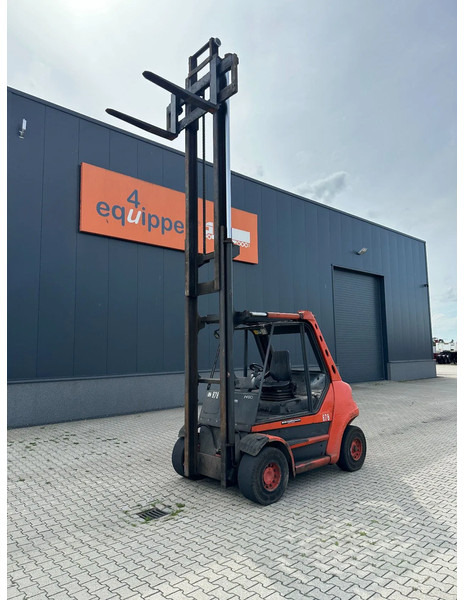 Linde H80D-03 FORKLIFT, 8000KG, duplex, 6 cil. Deutz diesel, 12.200hrs, - Dyzelinis krautuvas: foto 2 Linde H80D-03 FORKLIFT, 8000KG, duplex, 6 cil. Deutz diesel, 12.200hrs, - Dyzelinis krautuvas: foto 2