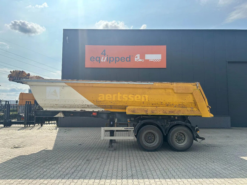 Meiller TR-2 (MHPS 41/2), 26cbm, SAF-discbrakes, STEEL/STEEL - Savivartis puspriekabė: foto 3 Meiller TR-2 (MHPS 41/2), 26cbm, SAF-discbrakes, STEEL/STEEL - Savivartis puspriekabė: foto 3