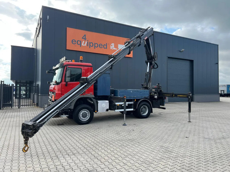 Mercedes-Benz Actros 2046 4x4 / FULL SPRING / HIAB 288 EP 5 HIPRO Crane / EURO-5 - Sunkvežimis su kranu: foto 4 Mercedes-Benz Actros 2046 4x4 / FULL SPRING / HIAB 288 EP 5 HIPRO Crane / EURO-5 - Sunkvežimis su kranu: foto 4