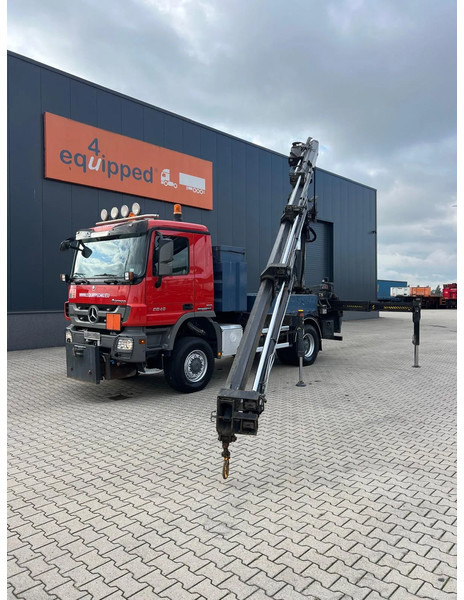 Mercedes-Benz Actros 2046 4x4 / FULL SPRING / HIAB 288 EP 5 HIPRO Crane / EURO-5 - Sunkvežimis su kranu: foto 1 Mercedes-Benz Actros 2046 4x4 / FULL SPRING / HIAB 288 EP 5 HIPRO Crane / EURO-5 - Sunkvežimis su kranu: foto 1