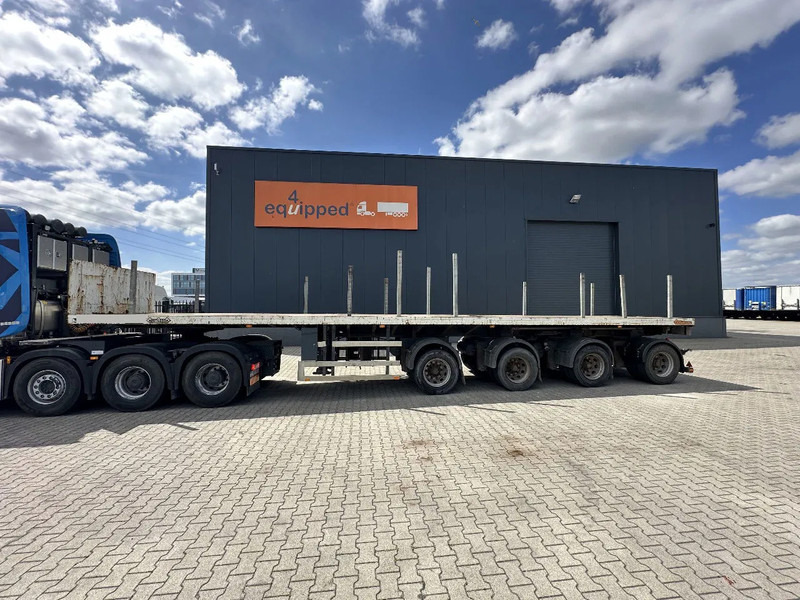 Nooteboom OVB-73-04, 73 tons Ballast trailer, 4 axles, 3 hydraulic steering axles - Platforminė/ Bortinė puspriekabė: foto 2 Nooteboom OVB-73-04, 73 tons Ballast trailer, 4 axles, 3 hydraulic steering axles - Platforminė/ Bortinė puspriekabė: foto 2