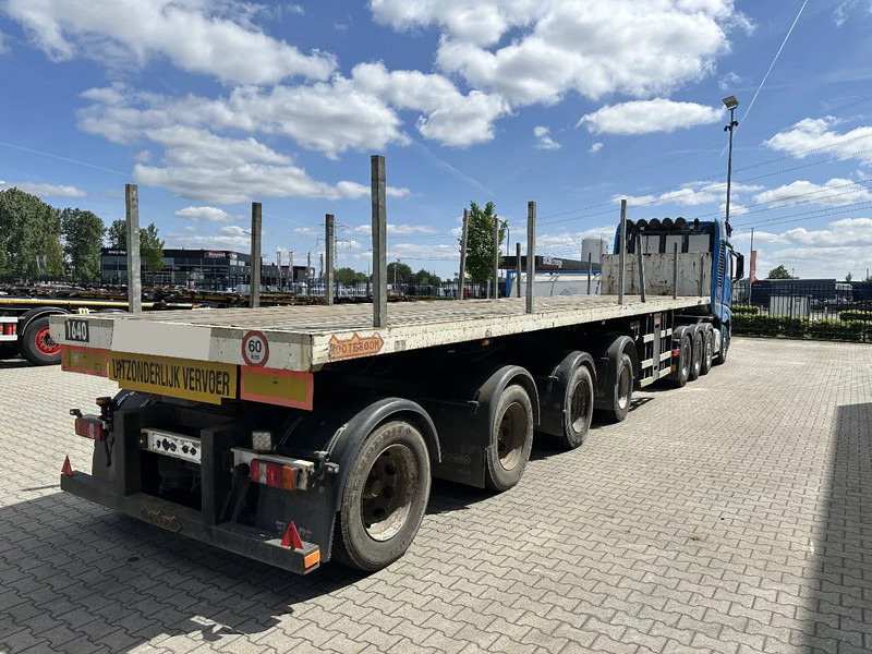 Nooteboom OVB-73-04, 73 tons Ballast trailer, 4 axles, 3 hydraulic steering axles - Platforminė/ Bortinė puspriekabė: foto 4 Nooteboom OVB-73-04, 73 tons Ballast trailer, 4 axles, 3 hydraulic steering axles - Platforminė/ Bortinė puspriekabė: foto 4