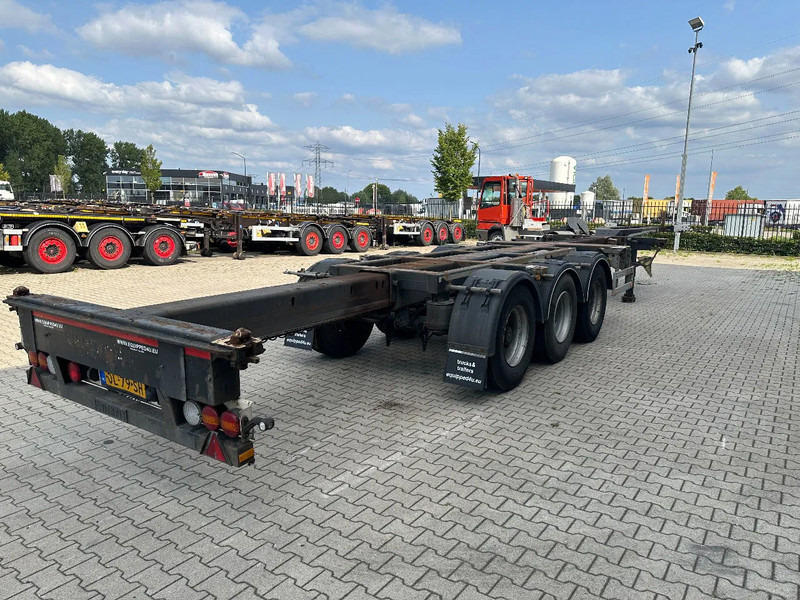 Pacton FLEX XL 45FT HC multi (3x extendable), liftaxle, SAF + DRUM, NL-chassis, APK: 12/2025 - Konteineris-vežimus/ Sukeisti kūną puspriekabė: foto 5 Pacton FLEX XL 45FT HC multi (3x extendable), liftaxle, SAF + DRUM, NL-chassis, APK: 12/2025 - Konteineris-vežimus/ Sukeisti kūną puspriekabė: foto 5