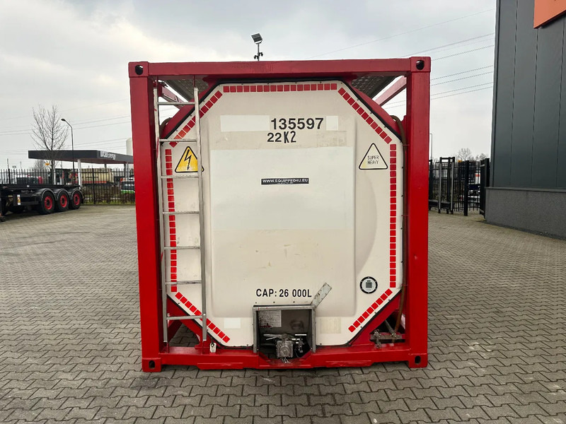 SINGAMAS 20FT ISO, 26.000L/1-COMP/3 BAFFELS/3 manholes, 5Y: 08-2027, L4BN, T11 - Sandėliavimo talpykla: foto 5 SINGAMAS 20FT ISO, 26.000L/1-COMP/3 BAFFELS/3 manholes, 5Y: 08-2027, L4BN, T11 - Sandėliavimo talpykla: foto 5
