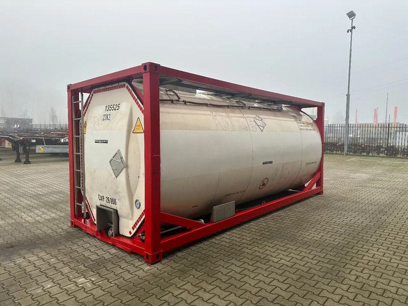 SINGAMAS 20FT ISO, 26.000L/1-COMP/3 BAFFELS/3 manholes, 5Y inspection: 06/2027 - Tank konteineris: foto 4 SINGAMAS 20FT ISO, 26.000L/1-COMP/3 BAFFELS/3 manholes, 5Y inspection: 06/2027 - Tank konteineris: foto 4