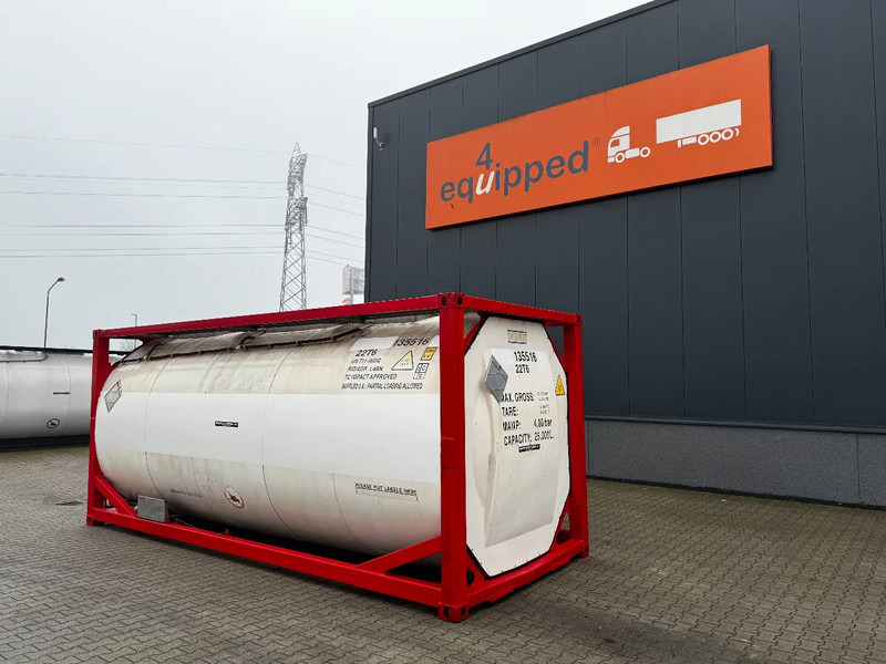 SINGAMAS 20FT ISO, 26.000L/1-COMP/3 BAFFELS/3 manholes, 5Y inspection: 07/2027 - Tank konteineris: foto 3 SINGAMAS 20FT ISO, 26.000L/1-COMP/3 BAFFELS/3 manholes, 5Y inspection: 07/2027 - Tank konteineris: foto 3