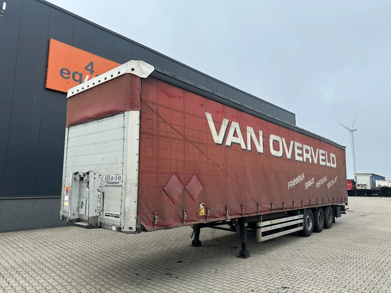 Schmitz Cargobull discbrakes, 2x liftaxle, galvanized, Int. height: 2.80m, NL-trailer - Tentinė puspriekabė: foto 1 Schmitz Cargobull discbrakes, 2x liftaxle, galvanized, Int. height: 2.80m, NL-trailer - Tentinė puspriekabė: foto 1