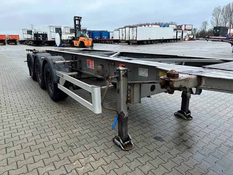 Konteineris-vežimus/ Sukeisti kūną puspriekabė TURBO'S HOET 20FT/30FT, ADR (FL, AT), empty weight: 3.720kg, liftaxle, SAF disc: foto 13