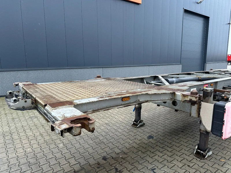 Konteineris-vežimus/ Sukeisti kūną puspriekabė TURBO'S HOET 20FT/30FT, ADR (FL, AT), empty weight: 3.720kg, liftaxle, SAF disc: foto 8