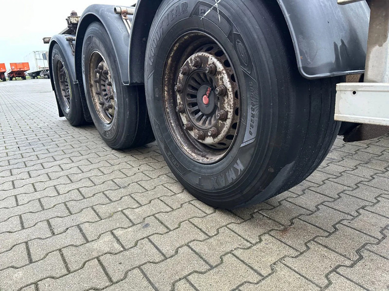 Konteineris-vežimus/ Sukeisti kūną puspriekabė TURBO'S HOET 20FT/30FT, ADR (FL, AT), empty weight: 3.720kg, liftaxle, SAF disc: foto 15