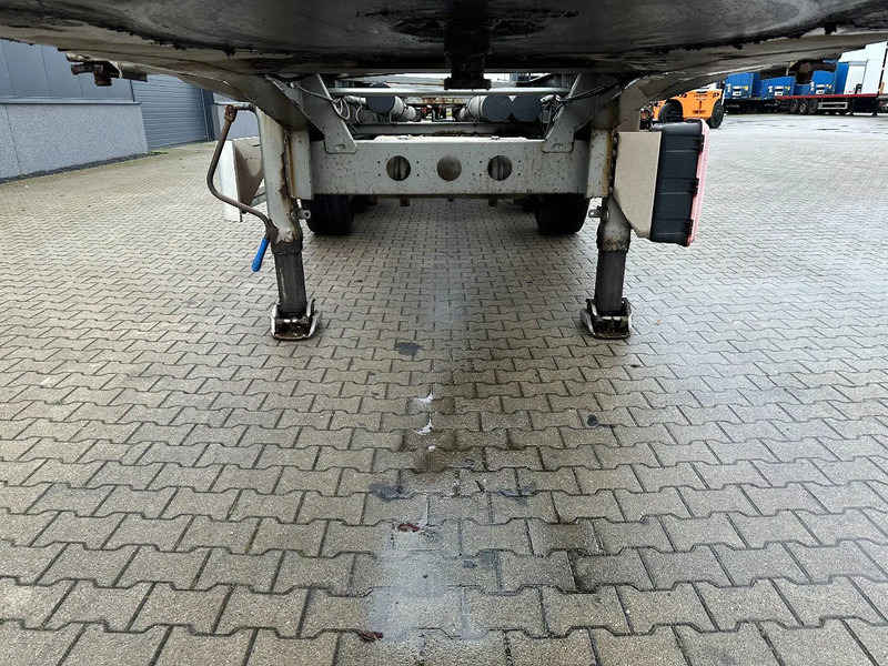 Konteineris-vežimus/ Sukeisti kūną puspriekabė TURBO'S HOET 20FT/30FT, ADR (FL, AT), empty weight: 3.720kg, liftaxle, SAF disc: foto 6