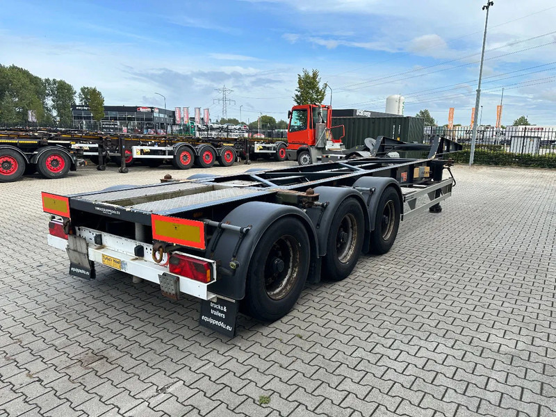 TURBOS HOET Turbo's Hoet 20FT HC GOOSENECK ADR CHASSIS / BPW + DISC / ADR (FL, AT, OX) / NL-trailer / APK / 2x available - Konteineris-vežimus/ Sukeisti kūną puspriekabė: foto 3 TURBOS HOET Turbo's Hoet 20FT HC GOOSENECK ADR CHASSIS / BPW + DISC / ADR (FL, AT, OX) / NL-trailer / APK / 2x available - Konteineris-vežimus/ Sukeisti kūną puspriekabė: foto 3