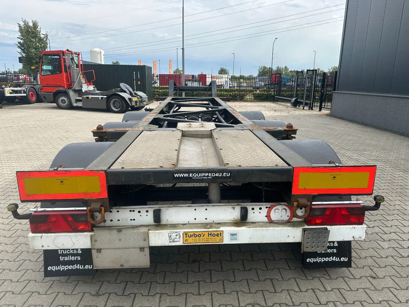 TURBOS HOET Turbo's Hoet 20FT High Cube GOOSENECK ADR CHASSIS / BPW + DISC / ADR (FL, AT, OX) / NL- trailer / APK / 2x available - Konteineris-vežimus/ Sukeisti kūną puspriekabė: foto 4 TURBOS HOET Turbo's Hoet 20FT High Cube GOOSENECK ADR CHASSIS / BPW + DISC / ADR (FL, AT, OX) / NL- trailer / APK / 2x available - Konteineris-vežimus/ Sukeisti kūną puspriekabė: foto 4