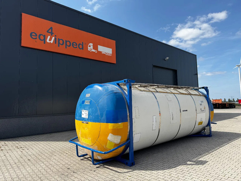 UBH 20FT SWAP 34.570L, 4 baffles / 5 holes / T12 / 5Y-test valid till 07/2026 - Tank konteineris: foto 1 UBH 20FT SWAP 34.570L, 4 baffles / 5 holes / T12 / 5Y-test valid till 07/2026 - Tank konteineris: foto 1