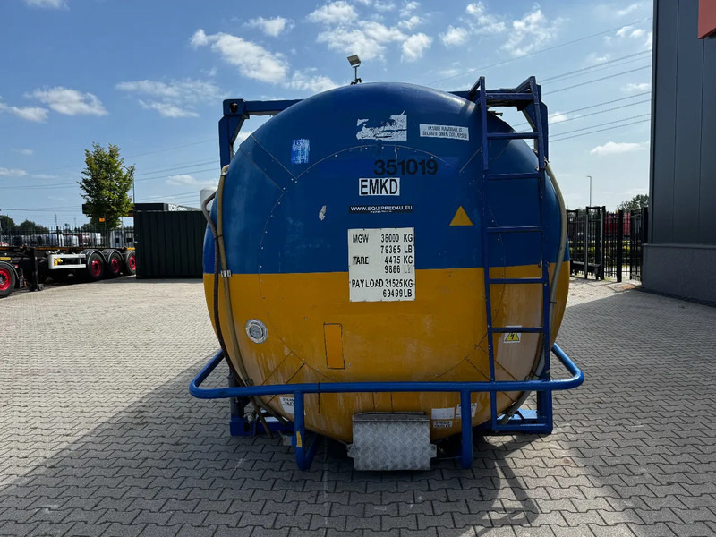 UBH 20FT SWAP 34.570L, 4 baffles / 5 holes / T12 / 5Y-test valid till 07/2026 - Tank konteineris: foto 4 UBH 20FT SWAP 34.570L, 4 baffles / 5 holes / T12 / 5Y-test valid till 07/2026 - Tank konteineris: foto 4