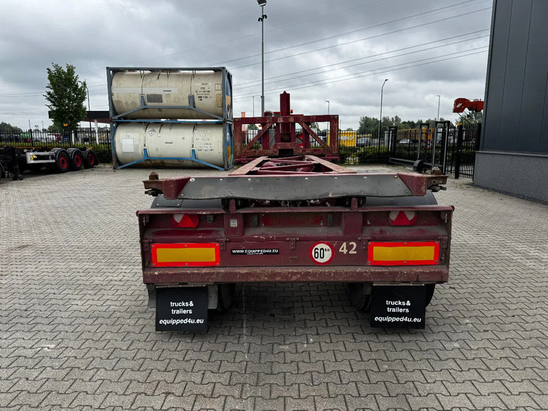 Van Hool 2 AXLE 20FT TIPPING-CHASSIS, TWIN-TIRES, BPW + DRUM, ALCOA - Konteineris-vežimus/ Sukeisti kūną puspriekabė: foto 5 Van Hool 2 AXLE 20FT TIPPING-CHASSIS, TWIN-TIRES, BPW + DRUM, ALCOA - Konteineris-vežimus/ Sukeisti kūną puspriekabė: foto 5