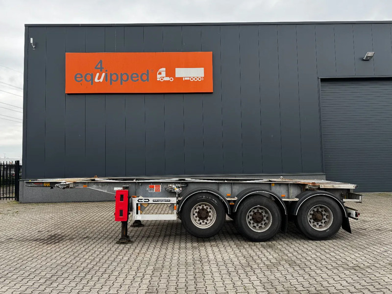 Van Hool 20FT / 20FT SWAP ADR (EX/II, EX/III, FL, OX, AT), BPW, disc brakes, liftaxle, galvanized, ALCOA, NL-Chassis, empty weight 3.300K - Konteineris-vežimus/ Sukeisti kūną puspriekabė: foto 2 Van Hool 20FT / 20FT SWAP ADR (EX/II, EX/III, FL, OX, AT), BPW, disc brakes, liftaxle, galvanized, ALCOA, NL-Chassis, empty weight 3.300K - Konteineris-vežimus/ Sukeisti kūną puspriekabė: foto 2