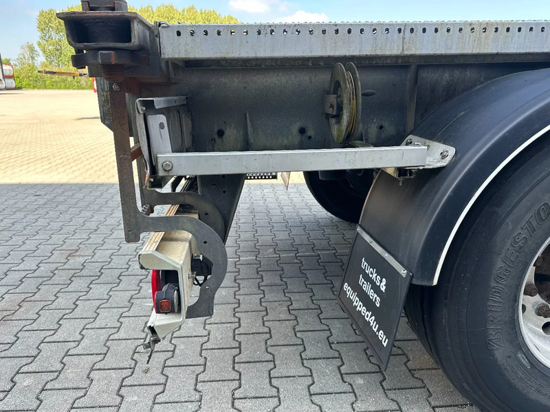 Konteineris-vežimus/ Sukeisti kūną puspriekabė Van Hool 20FT/30FT, ADR (EX/II, EX/III, FL, AT), BPW + drum, ALCOA, galvanized, liftaxle, NL-Chassis: foto 14